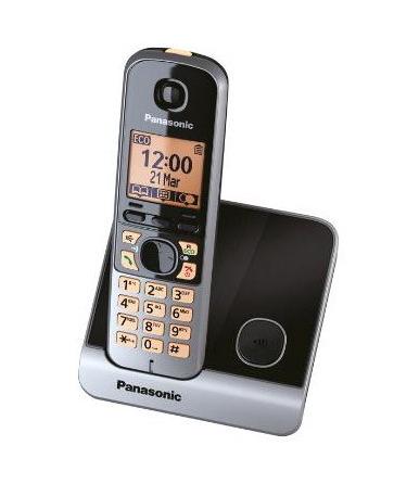 Panasonic KX-TG6751FXB - Popis zadnjih 50 poziva, imenik 100 unosa